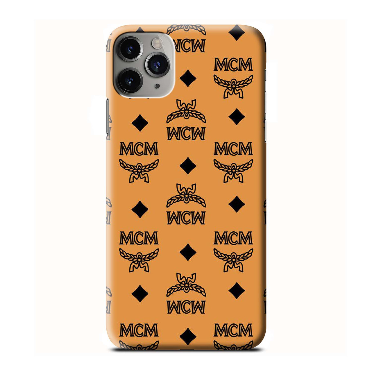 MCM WORLD WIDE BROWN MCM iPhone 3D Case Cover